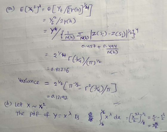 o.Yay NCh) 0.92216 = a 12(az (b) Let x 25분 8