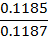 0.1185 0.1187