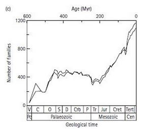 Age (Myr) 200 600 1200 400 800 5 400L Palaeozoicsozoic Cen Geological time