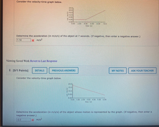 Consider the velocity-time graph below. 24.03 20.03 16.01 E 12.0 8.00 $ 400 0.001 0.00 2.00 6.00 time) 800 100 Determine the