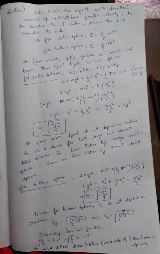 blutiur auenwe know, the object th tmallest ll reach end 3 y: 만 e ped lo nat depend om radis both large- and -4mall Aw it o tame iphe er hellow There 3 tor hollow Arhet, t l。a5t defend m hadus ollo c fphcre