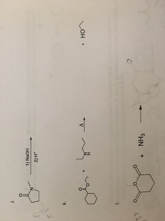 1) NaOH 2) H+ glo. y . + HO^ 77 00 + EHN