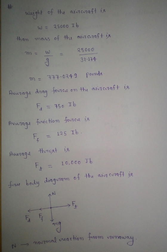 25000 32-1+4 m= 구77.024g Pounds Avuiagu fuictiom foureu is hf = 125 Tb. 10,000 lb body dingtom of th ati F. F