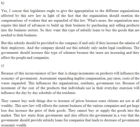 Yes, I concur that legislature ought to give the appropriation to the different organizations affected by this new law in lig