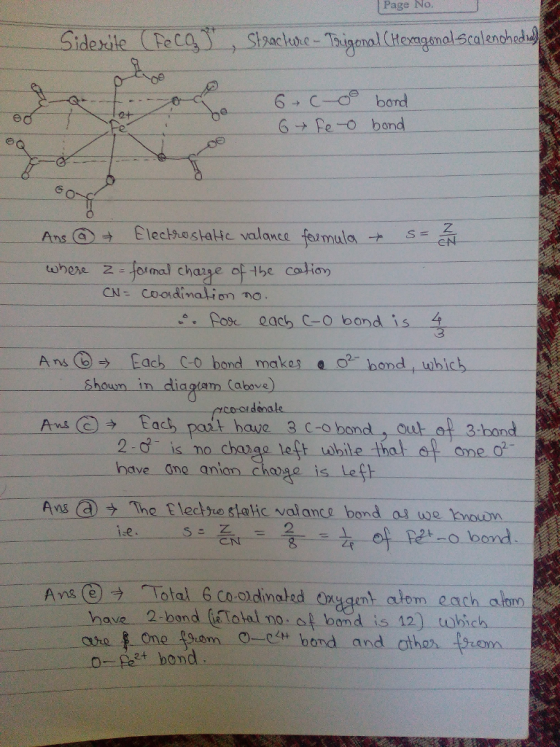 Page No -6 pe-o bord . Rose . Cach C-O-bond is Ans(D)ラ. EachーC-0 bond makes a 02-bond, which shoun in diagtam (above) co-orde