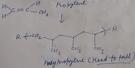 ис Propylene 2С- си, H f -R RECH2 CH3 CH₂ CH3 Podypropylne (Head to tall)