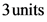 3 units
