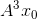 A^3x_0