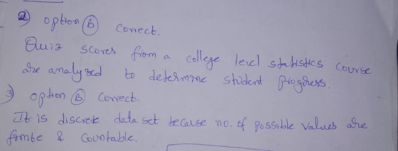 Uk is discnte dataset leCouse ท0.af DesSaLle Valdob she
