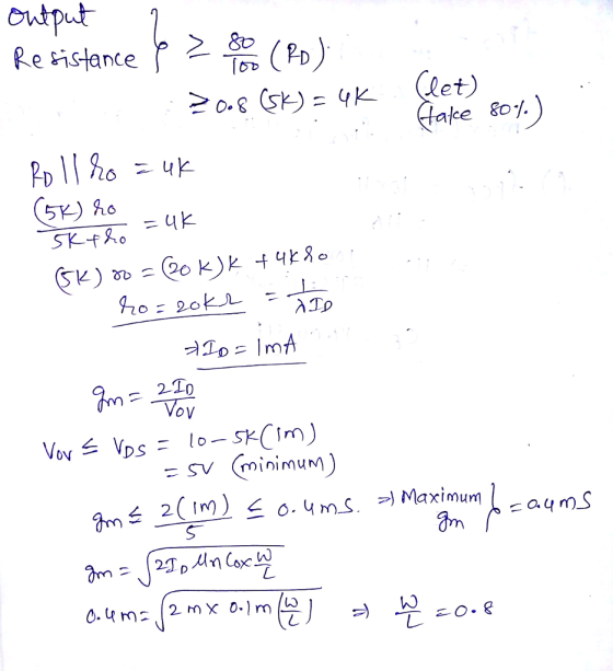 output 2To SV minimu) Maximum aumS