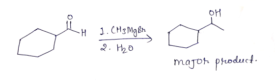 H 1.CH olungen 2.tho major product.