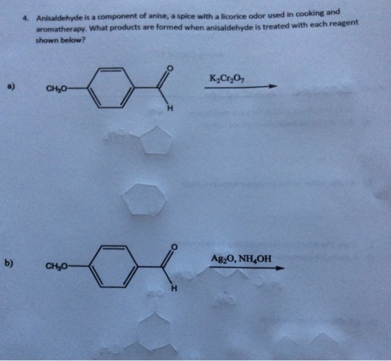 Image for Anisaldehyde is a component of anise, a spice with a licorice odor used in cooking and aromatherapy. What prod