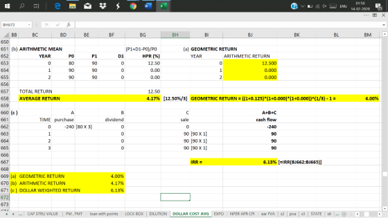 He e * 9w ? v L 1 ENG 01:50 14-02-2070 25 BE BE BG BH BI BI BK BL BM o BH672 - X fix BB BC BD 650 651 (b) ARITHMETIC MEAN 652