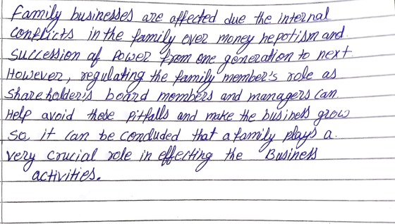 Family husinedet aze ofpected due he inea ёмег-money-hepotiln and he Pam hare holders bend membess and manage 2s Can