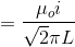 =\frac{\mu_{o}i}{\sqrt{2}\pi L}