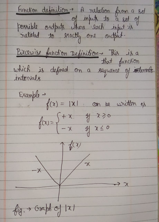 to exactly function definition A relation from a set of inputs to a set of possible outputs where each input if related one o