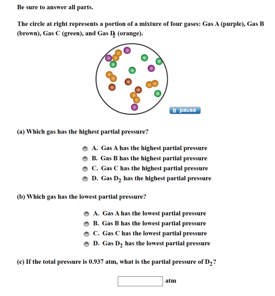 Be sure to answer all parts. The circle at right r