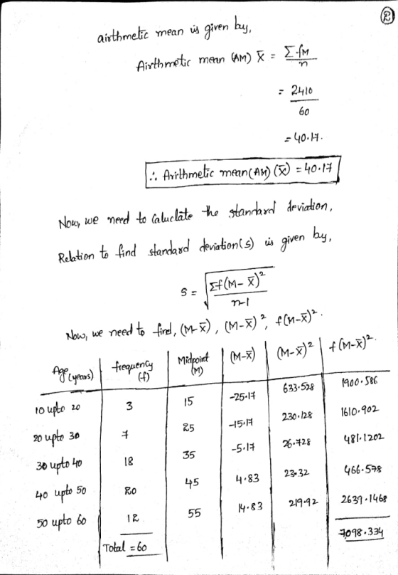 airthmelc mean u given h 60 ?viaien Noo we need 633.528 Aoo.SK 1610.902 4811202 466.58 .83 2192 2637-14bP 1018.334 to upto 20 3 25-I 230 28 20 30 30 upto 4o 18 35 4.83 23-32. Ho upto 5t0 Ro Tolal60