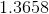1.3658