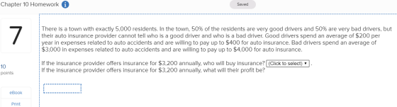 Chapter 10 Homework Saved There is a town with exactly 5,000 residents. In the town, 50% of the residents are very good drive