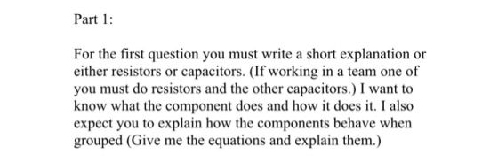 For the first question you must write a short expl