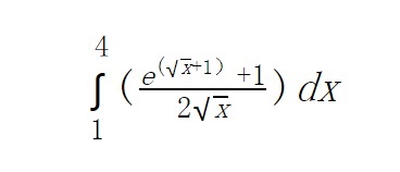4 VX) +1 dx