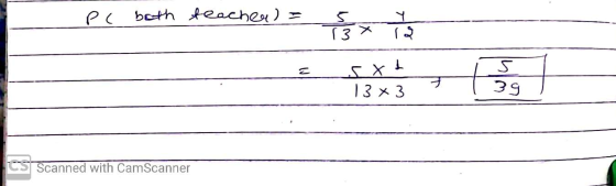 PC both teacher) = 5 Y ta 13x S XI 13 x 3 ず 39 Scanned with CamScanner