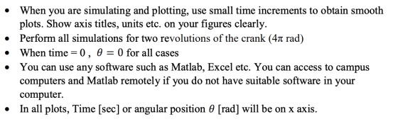 . . When you are simulating and plotting, use small time increments to obtain smooth plots. Show axis titles, units etc. on y