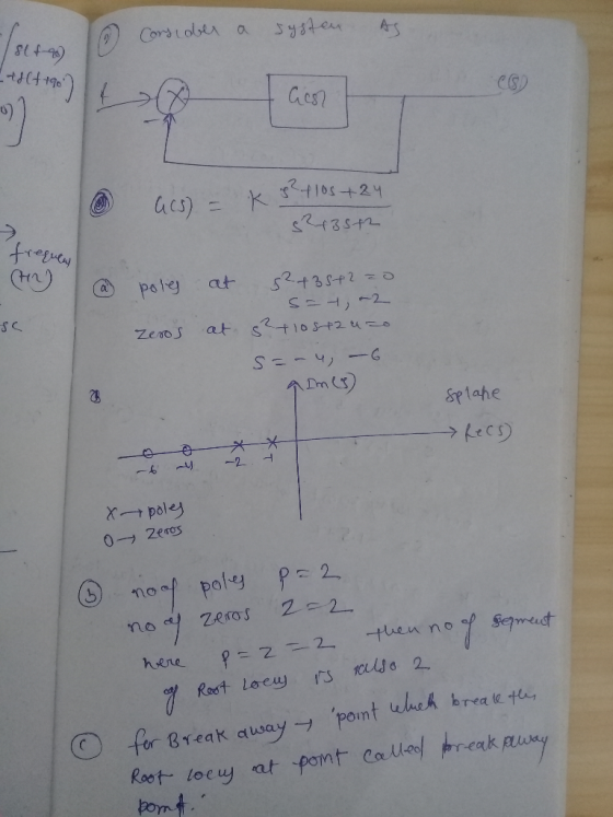 Cors Lolse Ces? 2t105+21 hcs) poley at 5243542=0 SC at s2+10s+2 u0 Zenos &plahe X >Lecs -2 Xpoles 0 2eros P 2 2 2 poly non Ze