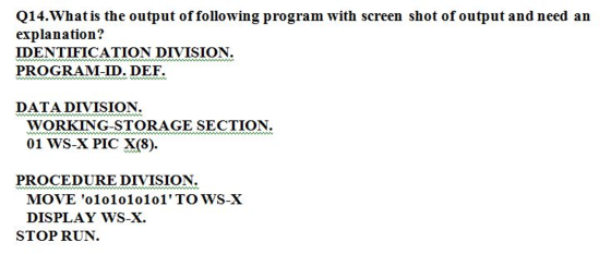 What is the output of following program with scree