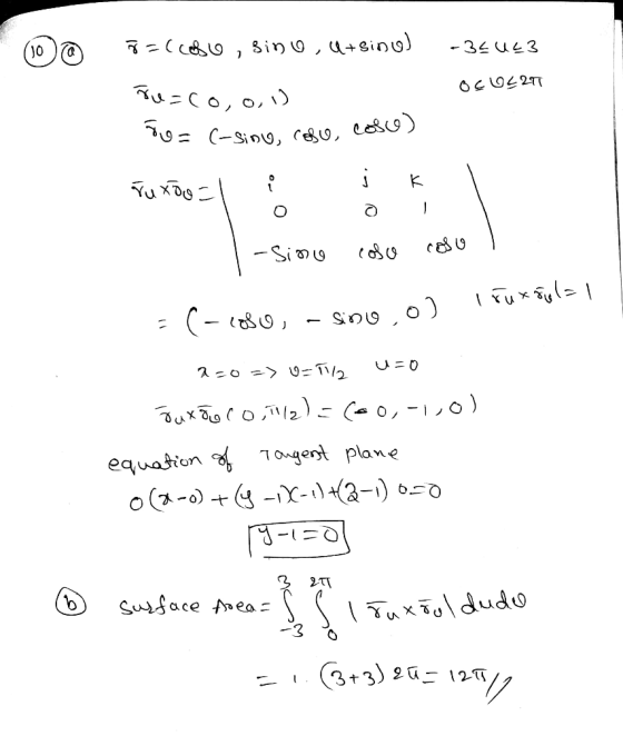3=(cBO, Sino, u+sin -34 UL3 (10 Tu=Co,0,1) cosce) 0= (-Sinu, CU, - Sino coso o) (- (o80, Sino Uニ0 => 9=T2 スこ0 Buxãoro, (e0, -