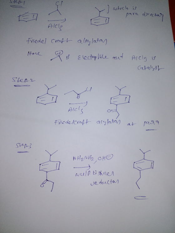 Stent al & which is para directar - 1 Alci Friedel Creeft fore s alkylahan electrophile ant Ally is Catalyst stera Alche Frie