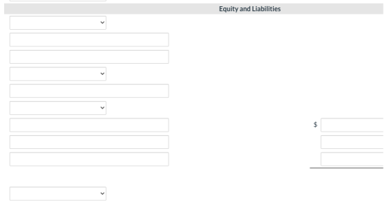 Equity and Liabilities $
