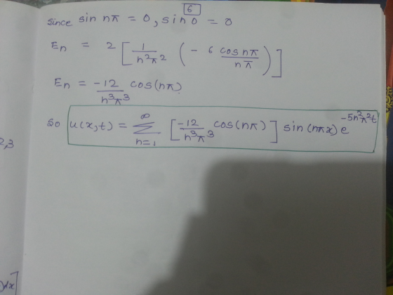 6 Since sin na = o, sino = 0 n 2 h22 6 cosnt ол :)] En = -12 cos(na) h33 so lucast) cos(na) -5h7²t J sin sin (haa) e 23 nau