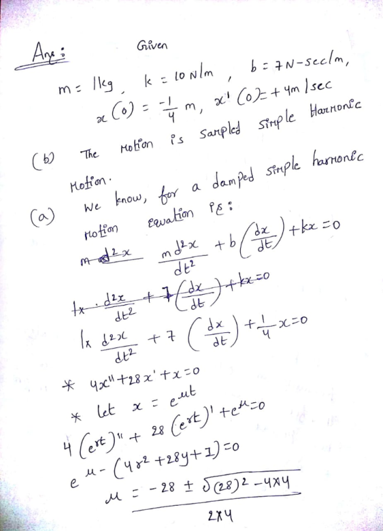 Given Hoti n ตา, hamonkc a danm We now dt2 χ.xo d나 t Cert) + 22 @ 2%