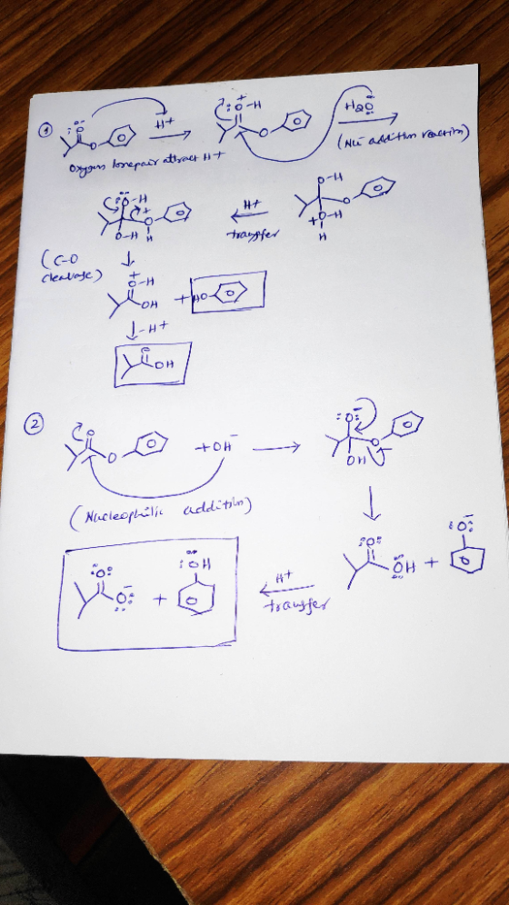 Hao (Nu adatn vasti) o-4 +0-H 0-H H trarsfes (co cleavde on OH +0H Nucleophili additin) +