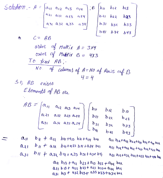 b3 b3 b33 аз, а32 a33 a39 det af matrix A: 3xy a31 a32 a33 азу 32 i bu bus a3
