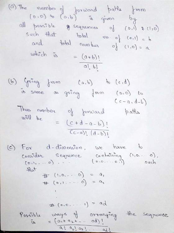 @)The(o.omb. (.btovuond waHa 67mm rDm all bs bl Lonce Such that lo (ob and ttd number of (1,0)=a uwkich (a b) a) b Yem b some on C c-a d-t Thus umber o nad paa uiu be (c+d-a-b) 1 Cc-a db) (c) fox d dinensfon, hae cnsidsr ece Conaain (1,o Co , , such # Co, he Seaande Poibl eys au