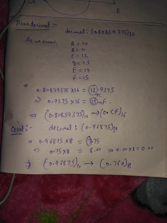 detimal: (oo5 375) 10 As were Now, A 10 C 12 o. og5937s x16(12.9375