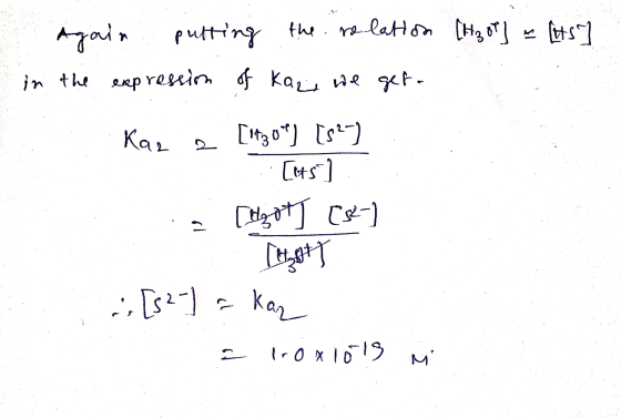 I again putting the relation [H2or] - [ts] in the expression of Kaz we get- Kara [130] [s²-) ..[145] ce [Dzoty CR-) Гң аят