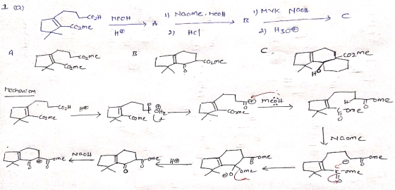 1 a) MVI NAOH -Coat Неон с come A 1) Naome, MCOH - 2) HOT H€ 2) H300 CO2 ome Come Mechanism I name NGOH come VUX
