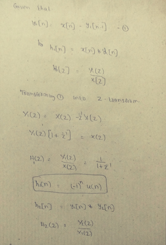 Gven thal x[2) Tiansfoom X(2) uln 12 (2)22 ½(2) y1(2)