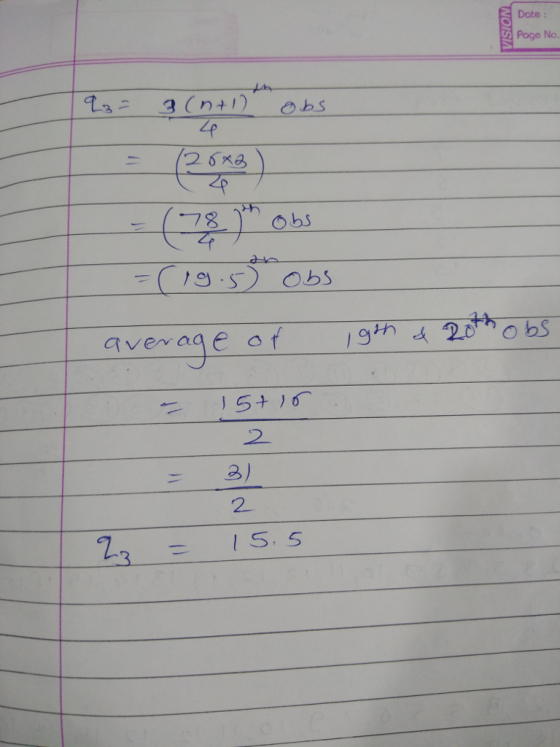 Date: Page No. 62 Ob Tveraae of 2 2 = 15,5 3