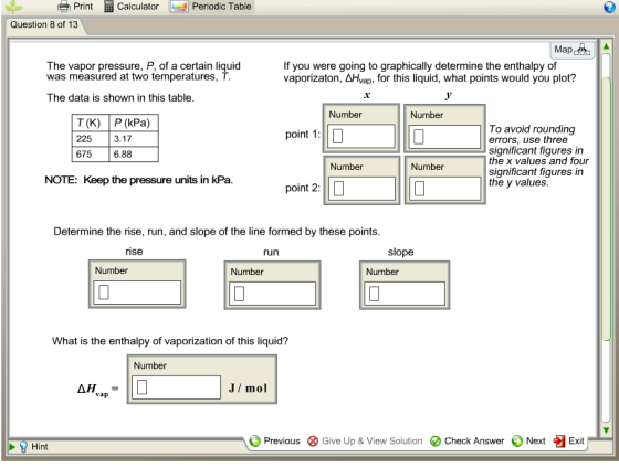 e Print a Calculator Periodic Table Question 8 of