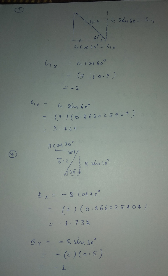 3 ニ (4 )(0.5) 2 3.464 Co šeo 30° 8: 2 Sen 3 0 30 (2) (0-86602 5 404/ 17 3 2 2 3 stn 30 ()Co.5