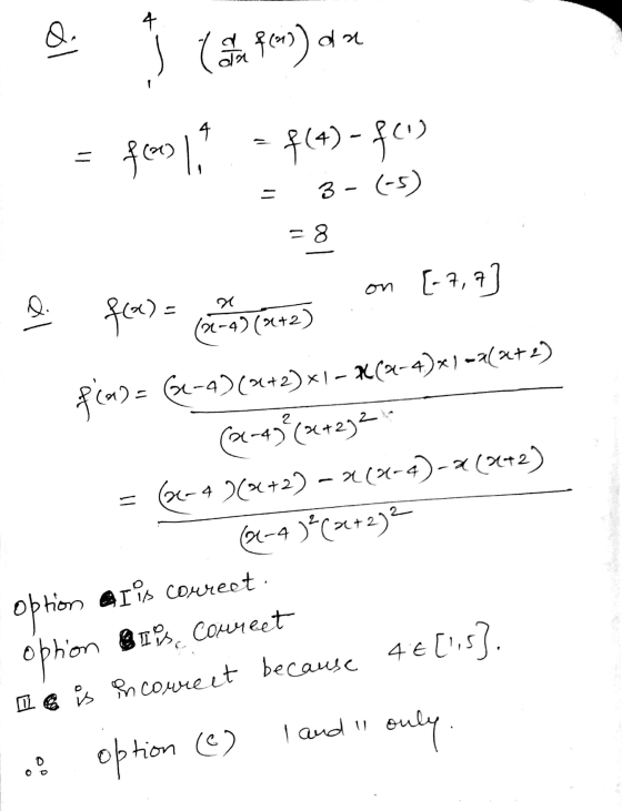 & 1 (4 m) an = flocs 1.-f(4) - f (!) . =3-(-5) on [-7, 7] i fees are not (112) pia) = (2-4) (0+2)x1x(x-4)x1 =2(a+2) (4-4*(+29