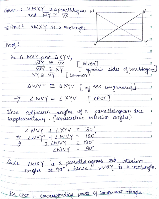 and w To Prove& VwxY is a s 10 Proc Given 12 VYa Vy Common l b낭 SSS Lovgr.uuug , , Since 2 LWvy 180. at qo anc vv)XY is a