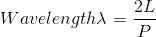 2L Wavelength P