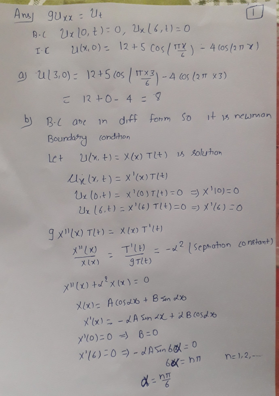 IC Ang guxx = Ut B-C 2x20, t)=0, 2x (6, 1) = 0 2168.0) - 12+5 cos (TTY) - 4 (05/27 %) ay U13,0) = 12+5 (05 / 15*3) - 4 (05 (2
