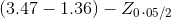 (3.47-1.36)- Z_0._0_5_/_2